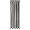 Záves 140x270 cm tmavobéžový na riasiacu pásku AGGIE