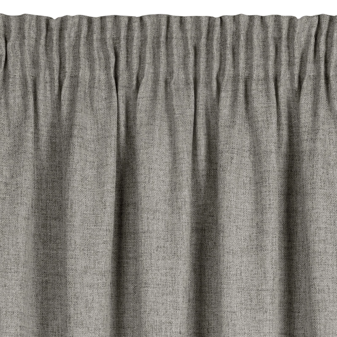 Závěs 140x270 cm tmavě béžový na řasicí pásku JULA2