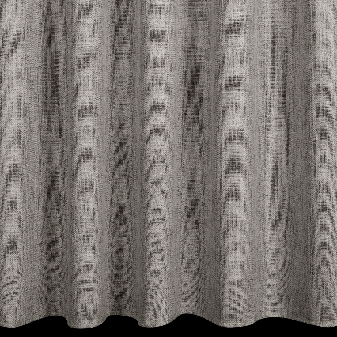 Závěs 140x270 cm tmavě béžový na řasicí pásku JULA2