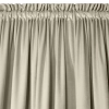 Závěs 140x270 cm sametový béžový na řasicí pásku ROSA Design 91