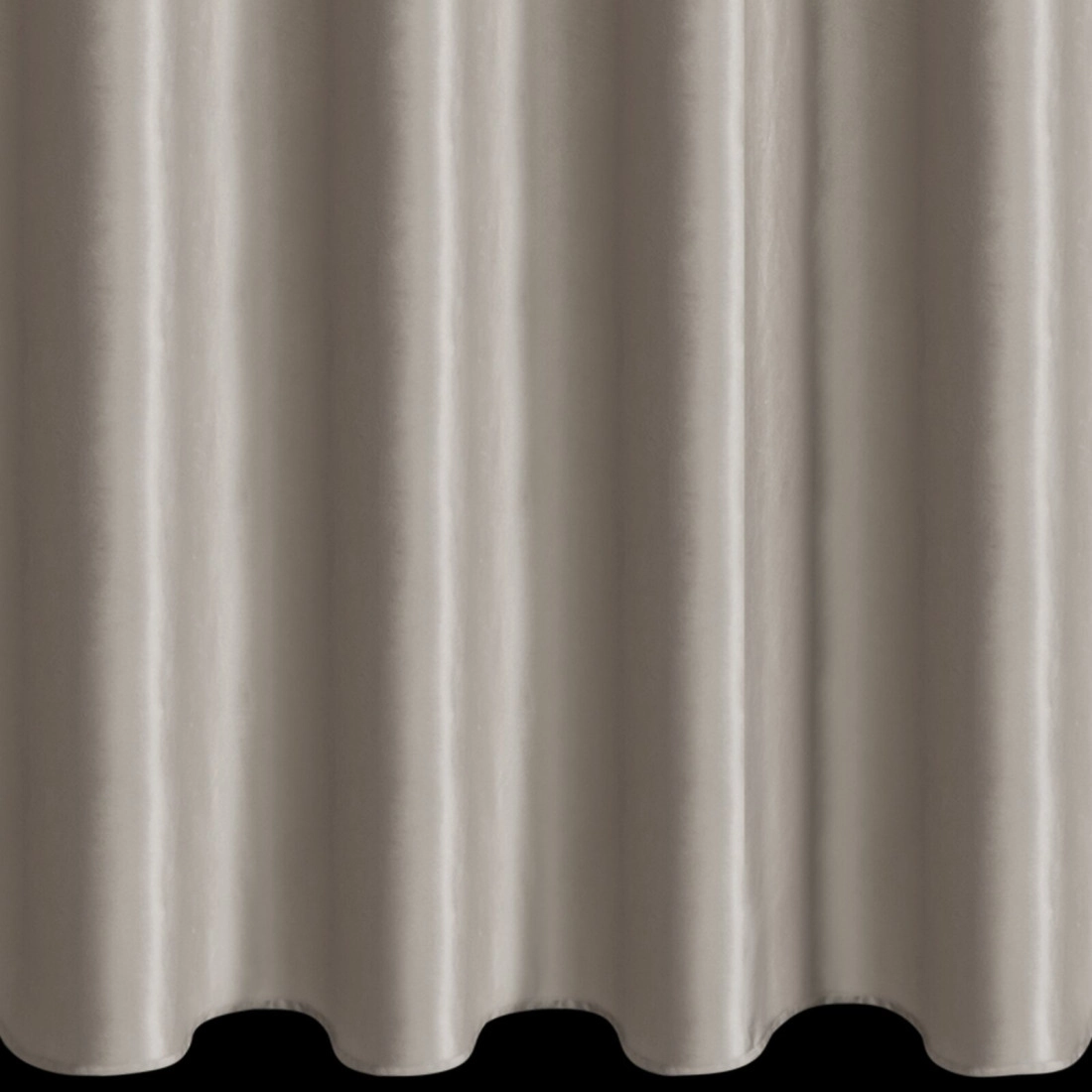 Záves 140x270 cm zamatový béžový na riasiacu pásku ROSES Eva Minge