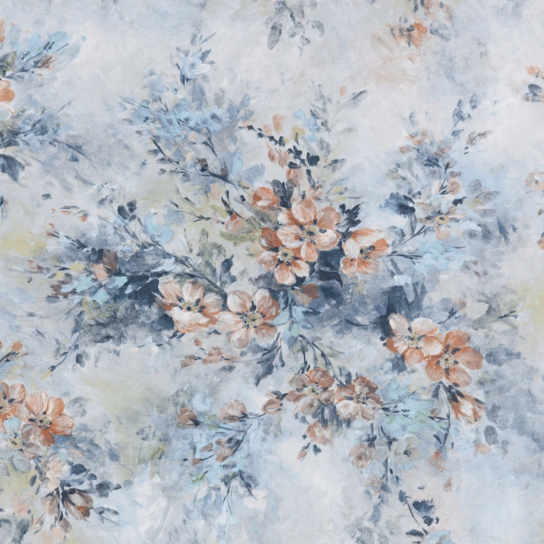 Záves 140x270 cm zamatový bielo-modrý na riasiacu pásku MARISA