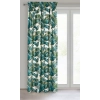 Záves 140x270 cm zamatový bielo-zelený na riasiacu pásku DAVOS