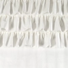 Záves 140x270 cm zamatový biely na riasiacu pásku AURA