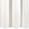 Záves 140x270 cm zamatový biely na riasiacu pásku AURA