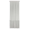 Záves 140x270 cm zamatový biely na riasiacu pásku MARION