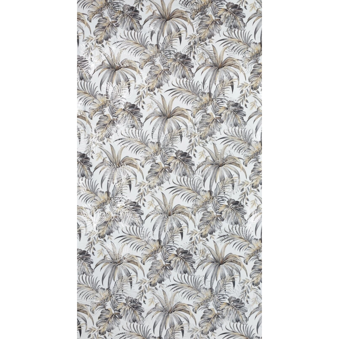 Záves 140x270 cm zamatový biely, strieborný na riasiacu pásku RODOS