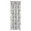 Záves 140x270 cm zamatový biely, strieborný na riasiacu pásku RODOS
