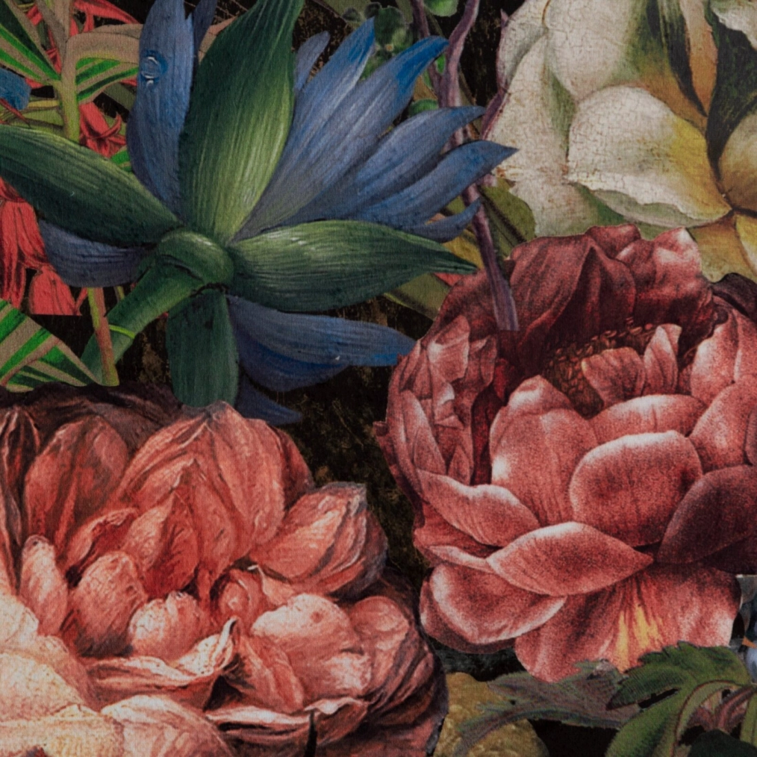 Záves 140x270 cm zamatový bordový, zelený na riasiacu pásku PEONIA