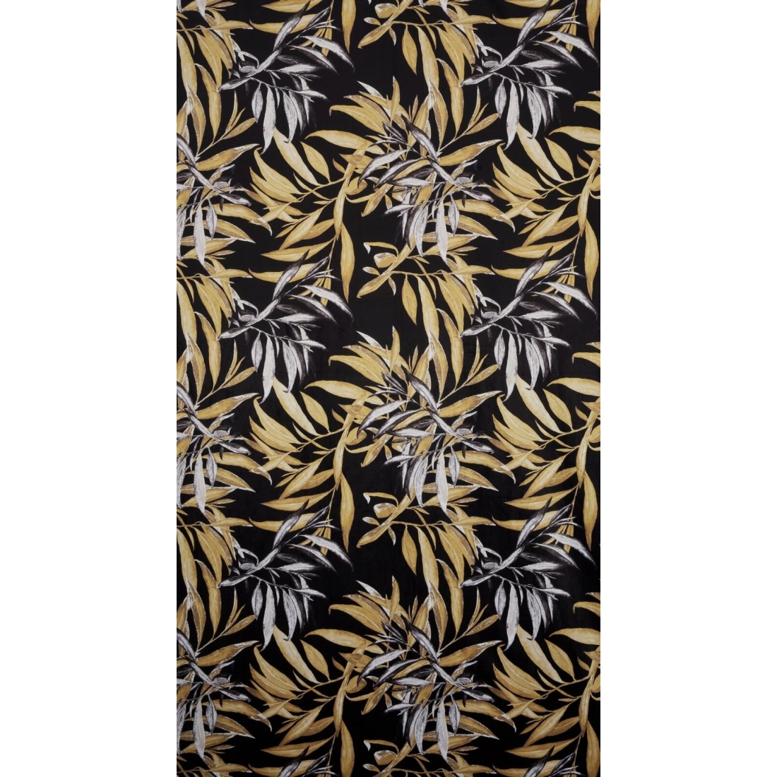 Záves 140x270 cm zamatový čierno-béžový na riasiacu pásku ZOJA - Pierre Cardin