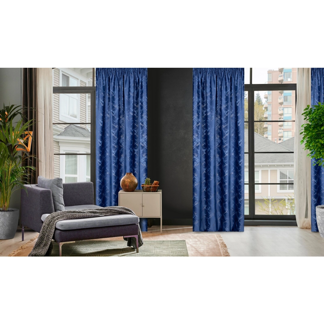 Závěs 140 x 270 cm sametový granátový, šampaňský na řasicí pásce ADRIA