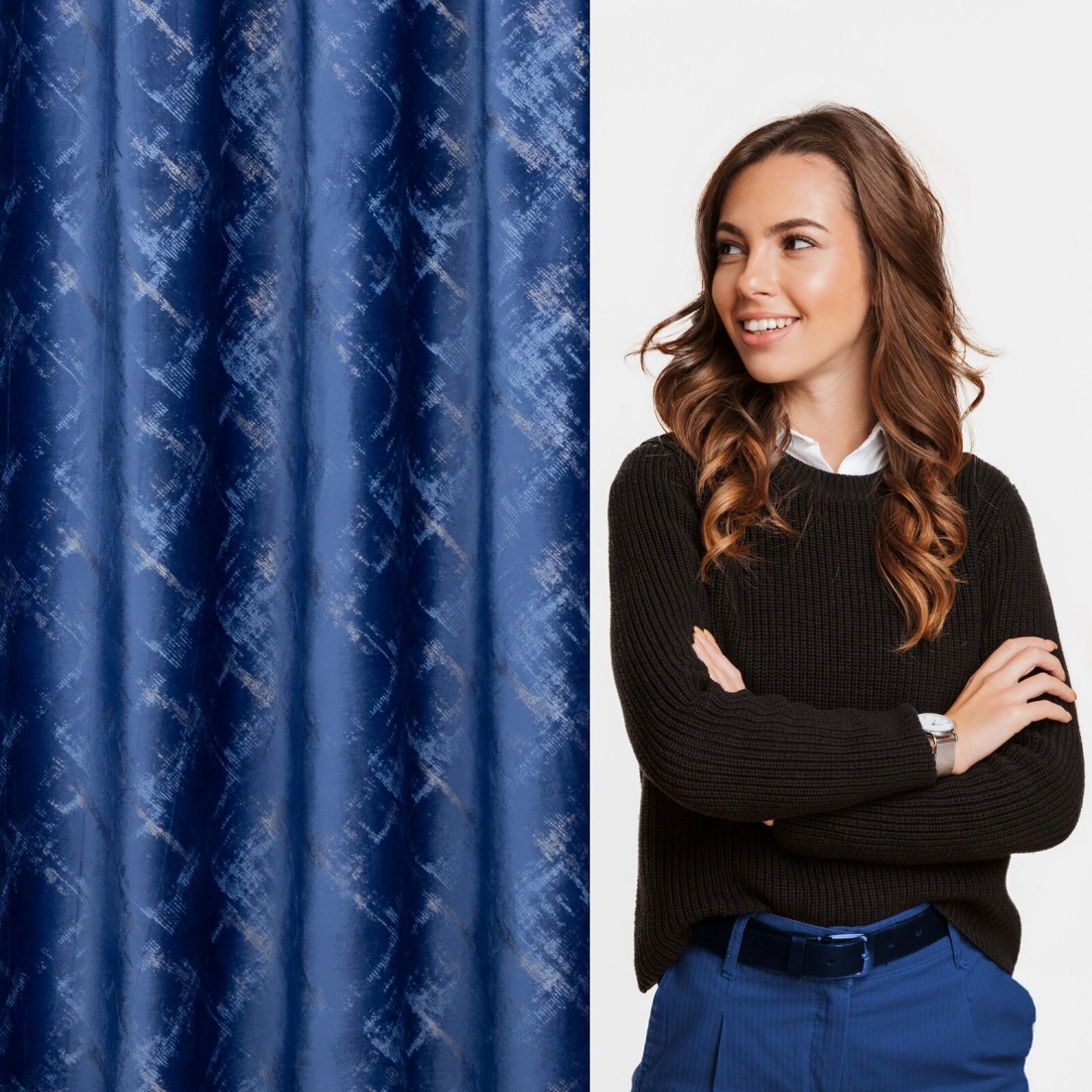 Závěs 140 x 270 cm sametový granátový, šampaňský na řasicí pásce ADRIA