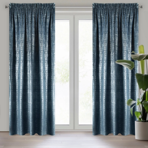 Záves 140x270 cm zamatový granátový, strieborný na riasiacu pásku CYPR