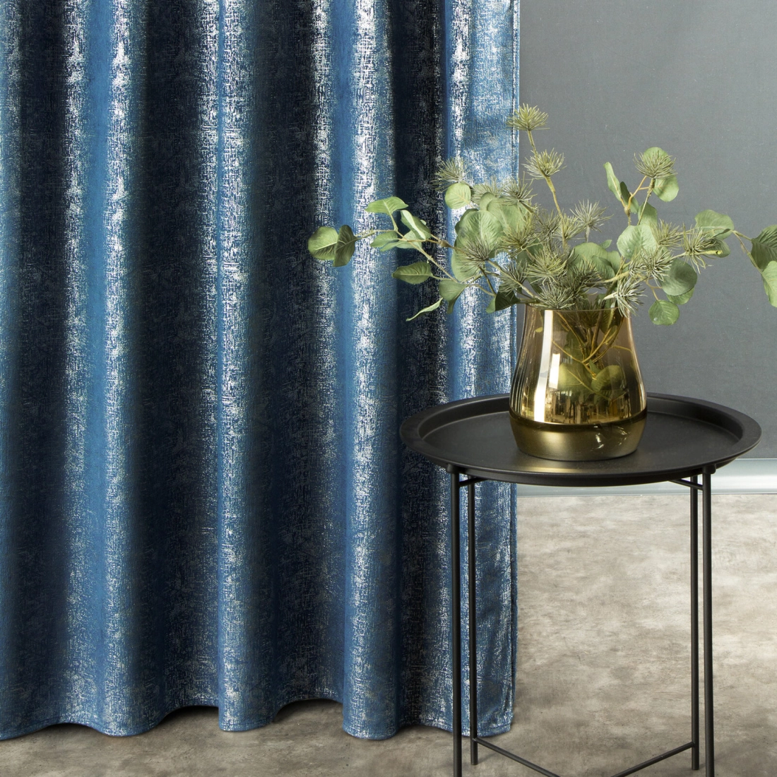 Záves 140x270 cm zamatový granátový, strieborný na riasiacu pásku CYPR