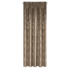 Záves 140x270 cm zamatový hnedý šampanský na riasiacu pásku INGRID