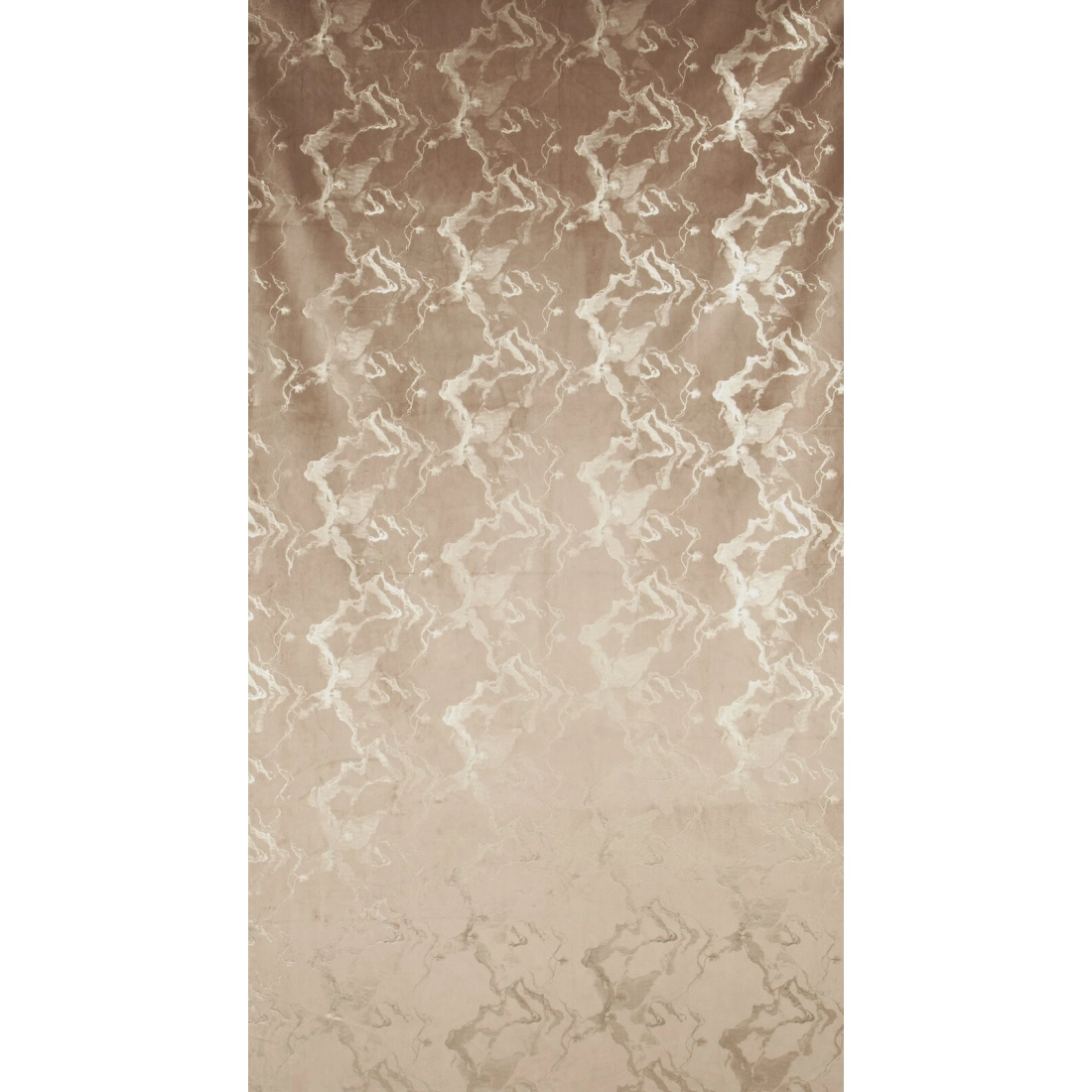 Záves 140x270 cm zamatový hnedý šampanský na riasiacu pásku RAJA