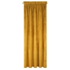 Záves 140x270 cm zamatový horčicový na riasiacu pásku Diva Line RIA
