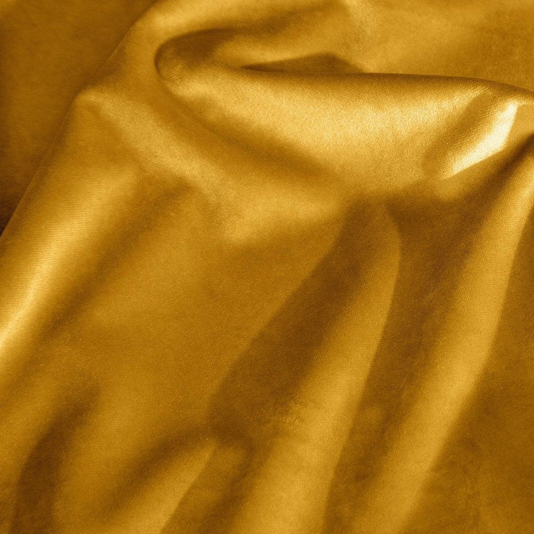 Záves 140x270 cm zamatový horčicový na riasiacu pásku Diva Line RIA