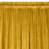 Záves 140x270 cm zamatový horčicový na riasiacu pásku ROSA Design 91