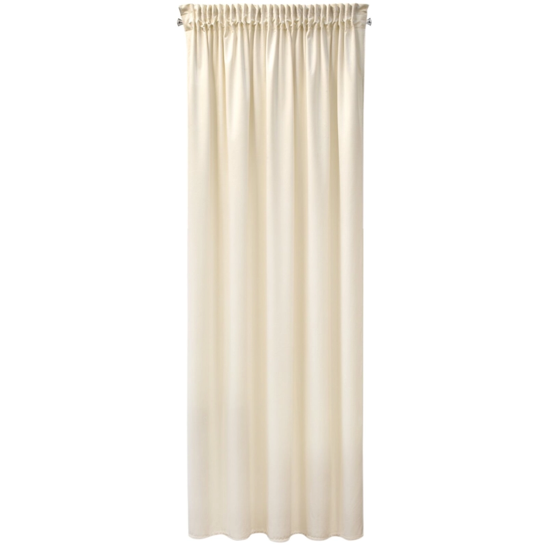 Záves 140x270 cm zamatový krémový na riasiacu pásku SIBEL Pierre Cardin