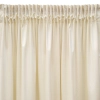 Záves 140x270 cm zamatový krémový na riasiacu pásku SIBEL Pierre Cardin