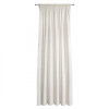 Záves 140x270 cm zamatový krémový na riasiacu pásku VILLA