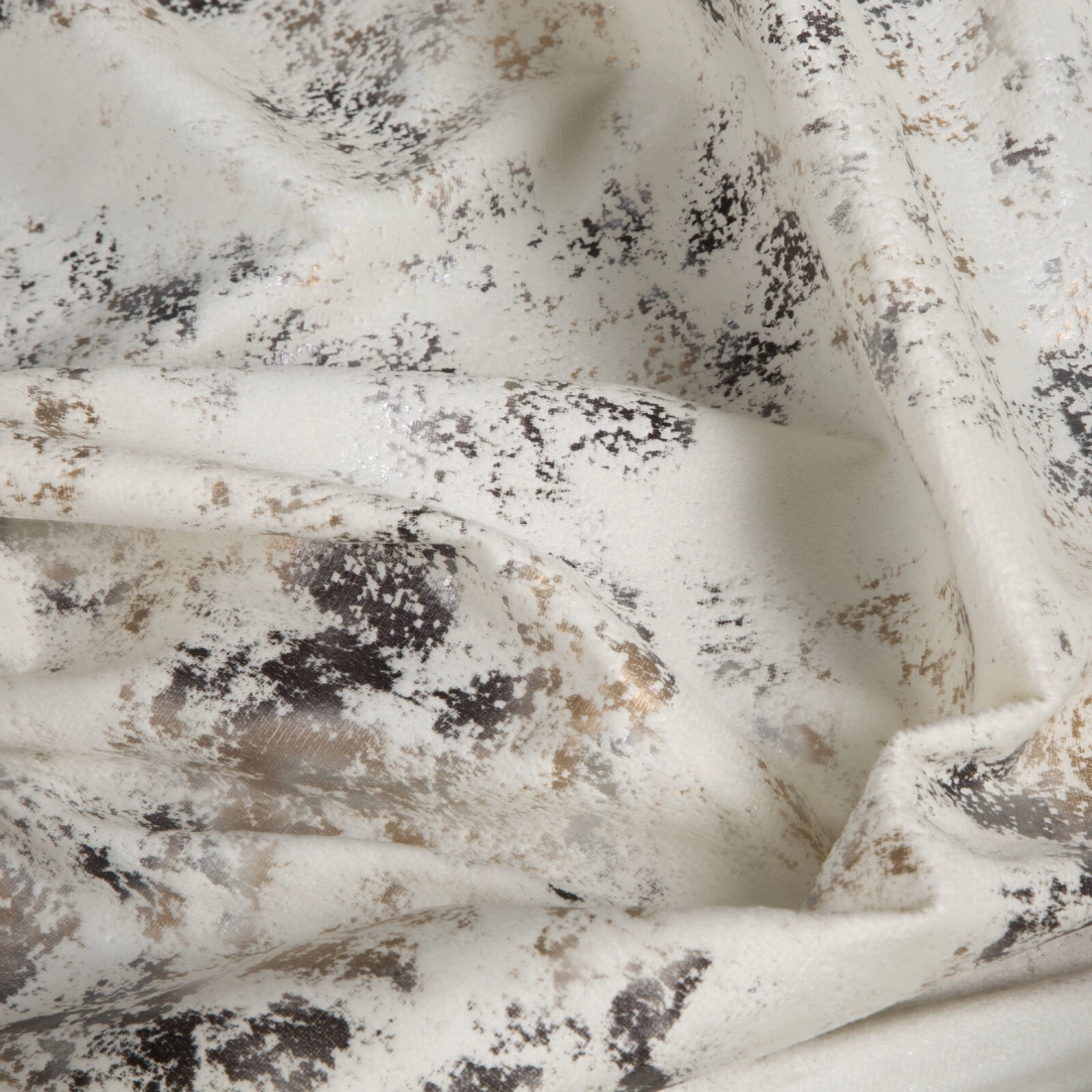 Záves 140x270 cm zamatový krémový šampanský na riasiacu pásku MARIELA