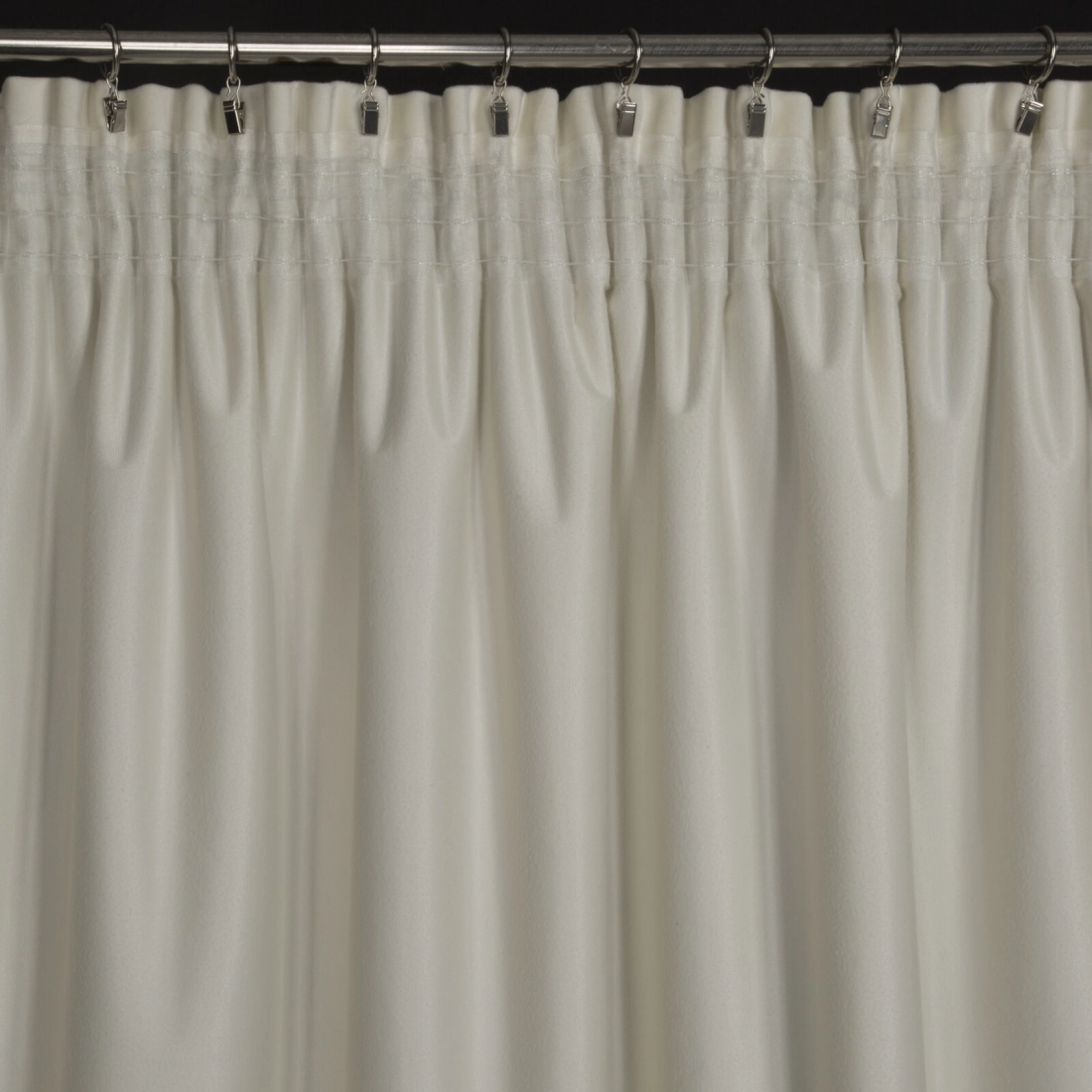 Záves 140x270 cm zamatový krémový šampanský na riasiacu pásku MARIELA