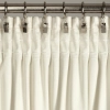 Záves 140x270 cm zamatový krémový šampanský na riasiacu pásku RAJA