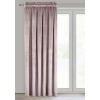 Záves 140x270 cm zamatový matný púdrovo ružový na riasiacu pásku MELANIE