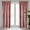 Záves 140x270 cm zamatový matný tmavoružový na riasiacu pásku MELANIE
