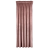 Záves 140x270 cm zamatový matný tmavoružový na riasiacu pásku MELANIE