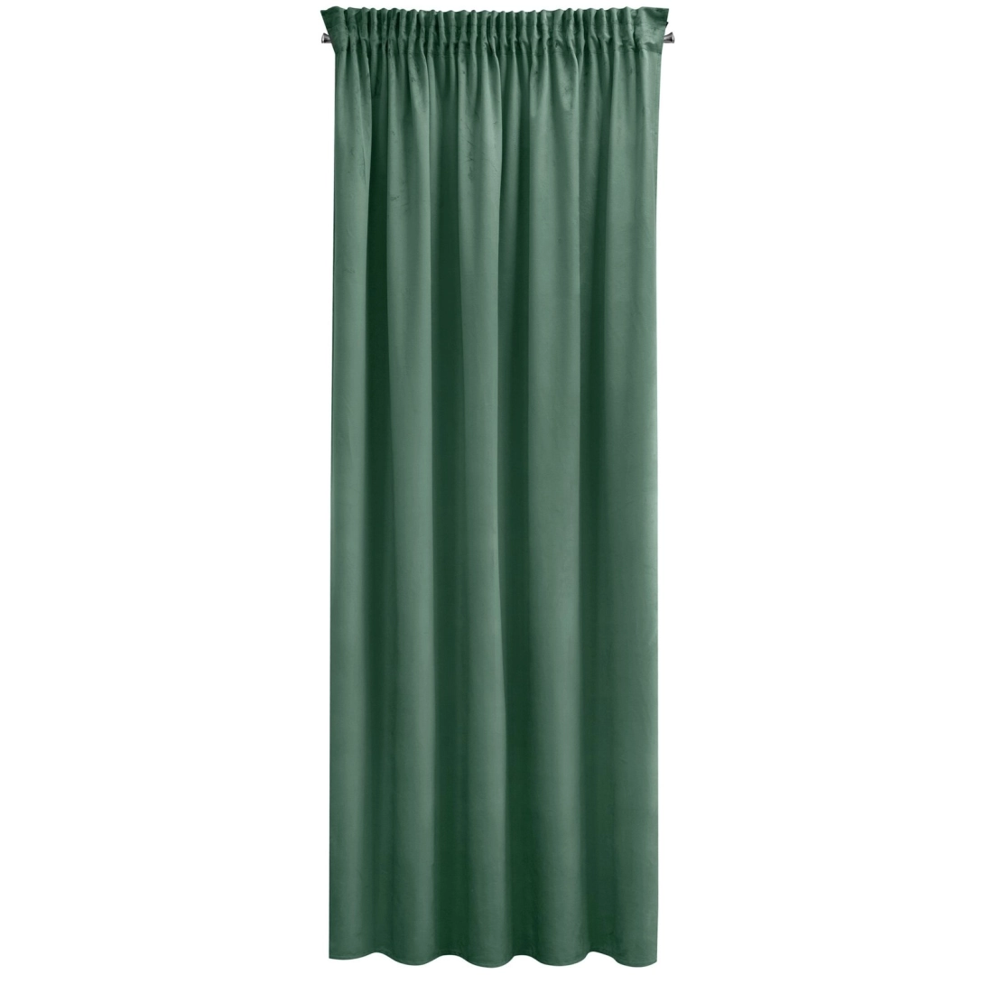 Záves 140x270 cm zamatový mätový na riasiacu pásku SIBEL Pierre Cardin