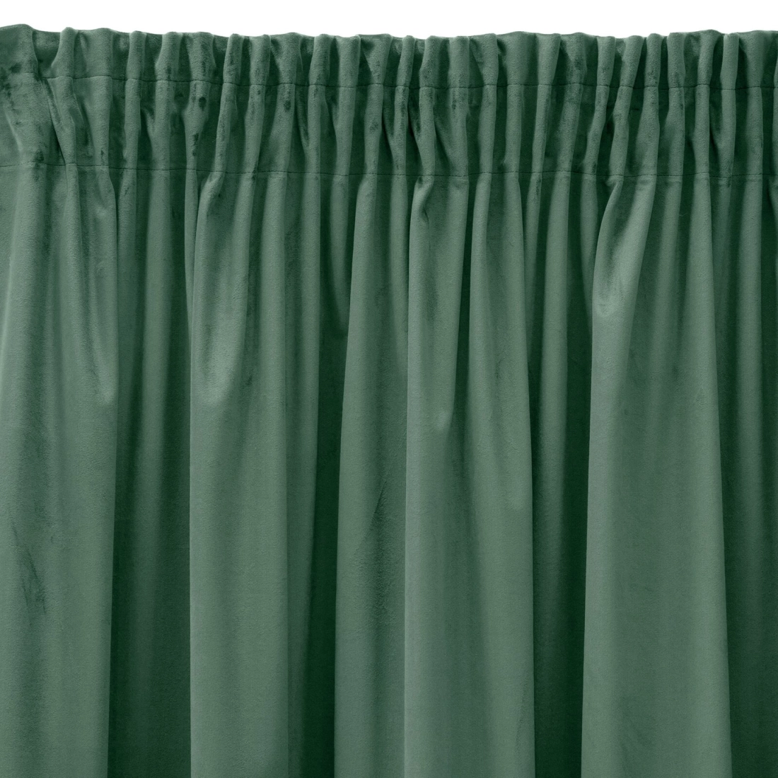 Záves 140x270 cm zamatový mätový na riasiacu pásku SIBEL Pierre Cardin