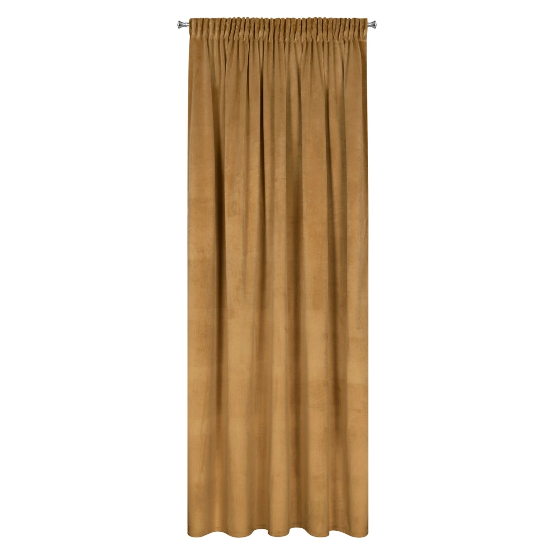 Záves 140x270 cm zamatový medový na riasiacu pásku ROSA Design 91