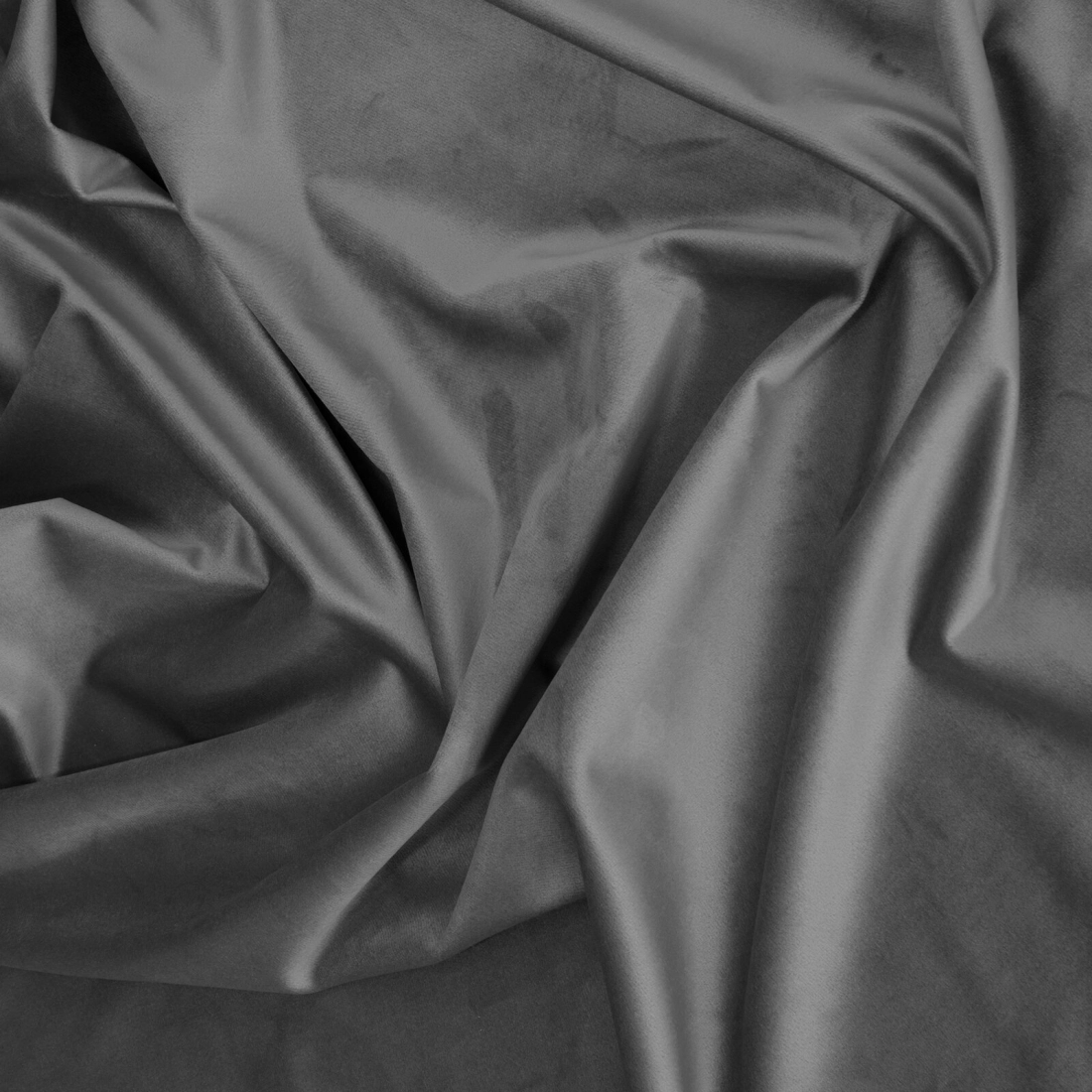 Záves 140x270 cm zamatový oceľový na riasiacu pásku SIBEL Pierre Cardin