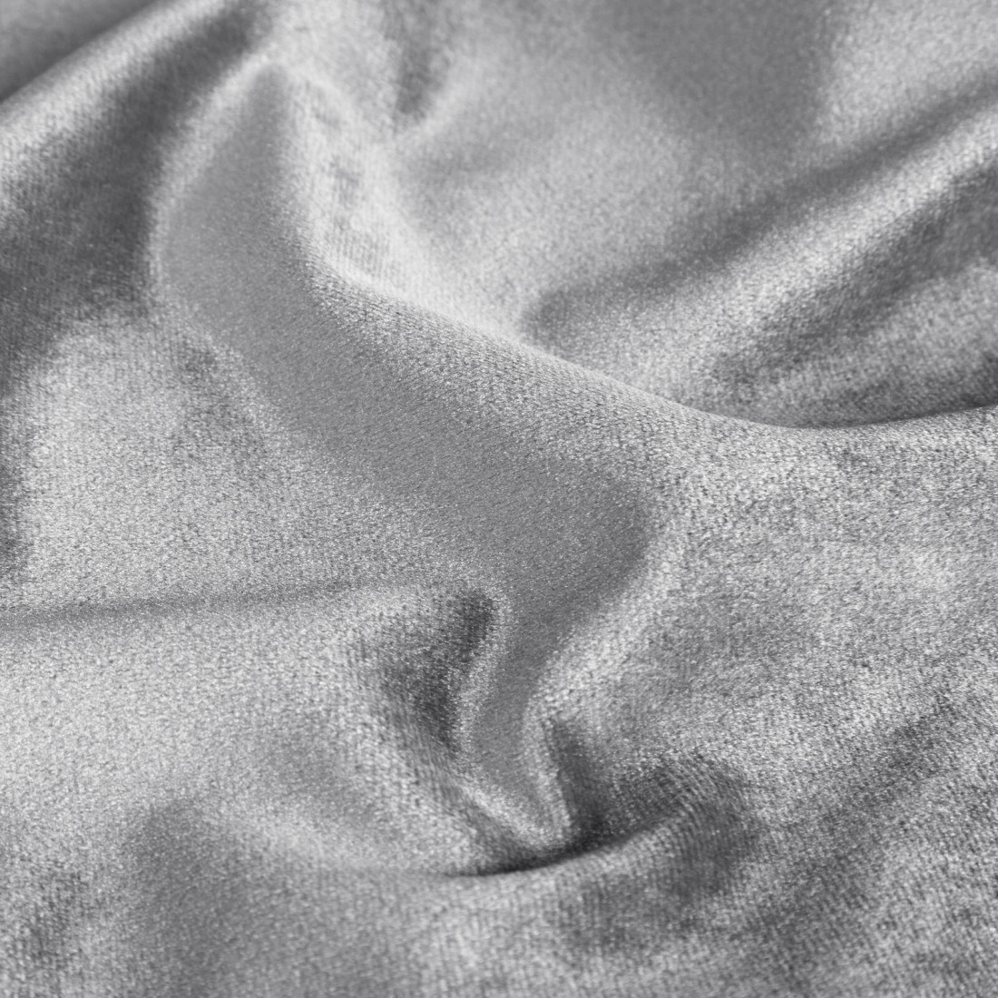 Záves 140x270 cm zamatový strieborný na riasiacu pásku CAMERON