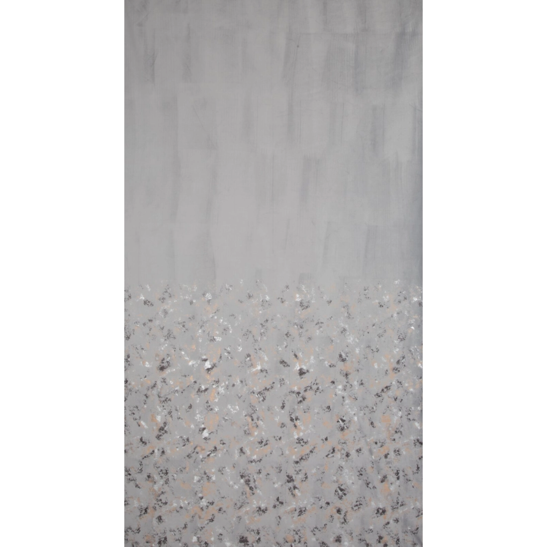 Záves 140x270 cm zamatový strieborný šampanský na riasiacu pásku MARIELA