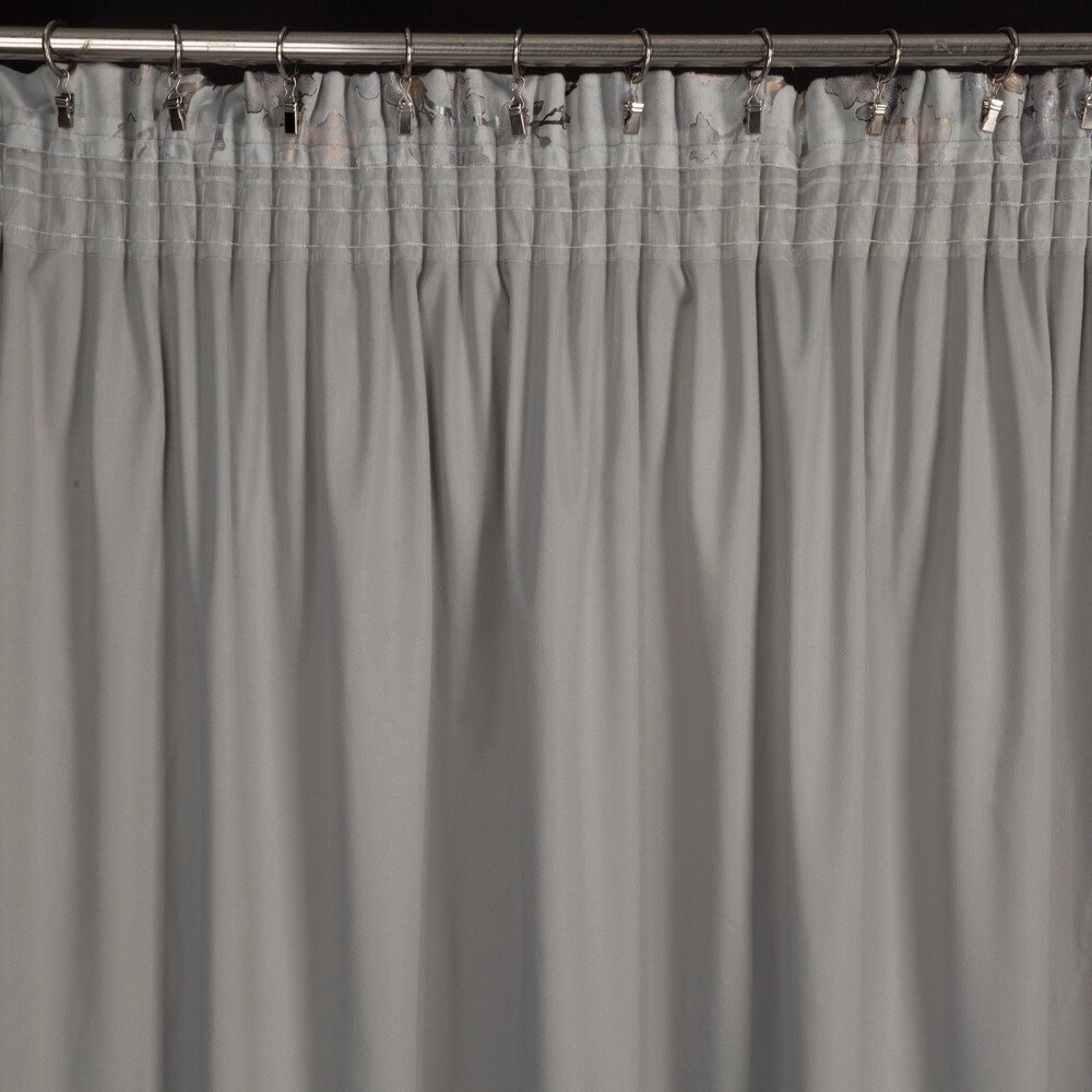 Záves 140x270 cm zamatový strieborný šampanský na riasiacu pásku SELENA