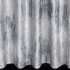 Záves 140x270 cm zamatový strieborný sivý na riasiacu pásku TINA