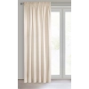 Záves 140x270 cm zamatový svetlobéžový na riasiacu pásku RIA Diva Line