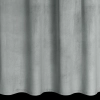 Záves 140x270 cm zamatový svetlosivý na kovové krúžky ANTARA