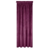 Záves 140x270 cm zamatový tmavofialový na riasiacu pásku RIA Diva Line