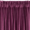 Záves 140x270 cm zamatový tmavofialový na riasiacu pásku RIA Diva Line