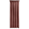 Záves 140x270 cm zamatový tmavoružový na riasiacu pásku SIBEL Pierre Cardin
