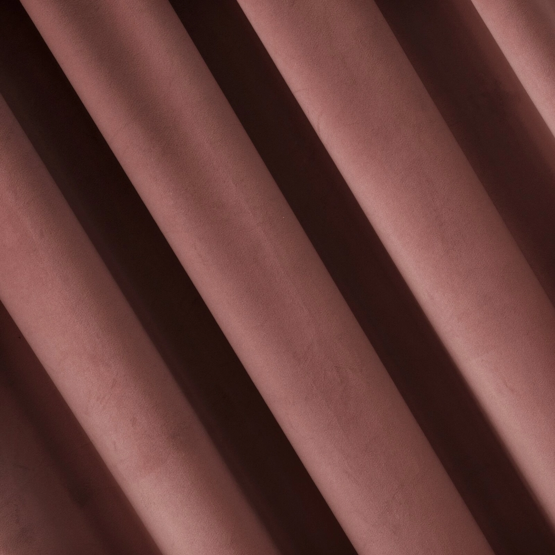 Záves 140x270 cm zamatový tmavoružový na riasiacu pásku SIBEL Pierre Cardin