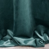 Záves 140x270 cm zamatový tmavotyrkysový na riasiacu pásku RIA Diva Line