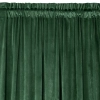 Záves 140x270 cm zamatový tmavozelený na riasiacu pásku ROSA Design 91