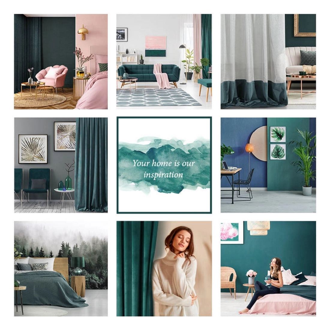 Závěs 140 x 270 cm sametový tyrkysový, šampaňský na řasicí pásku ADRIA