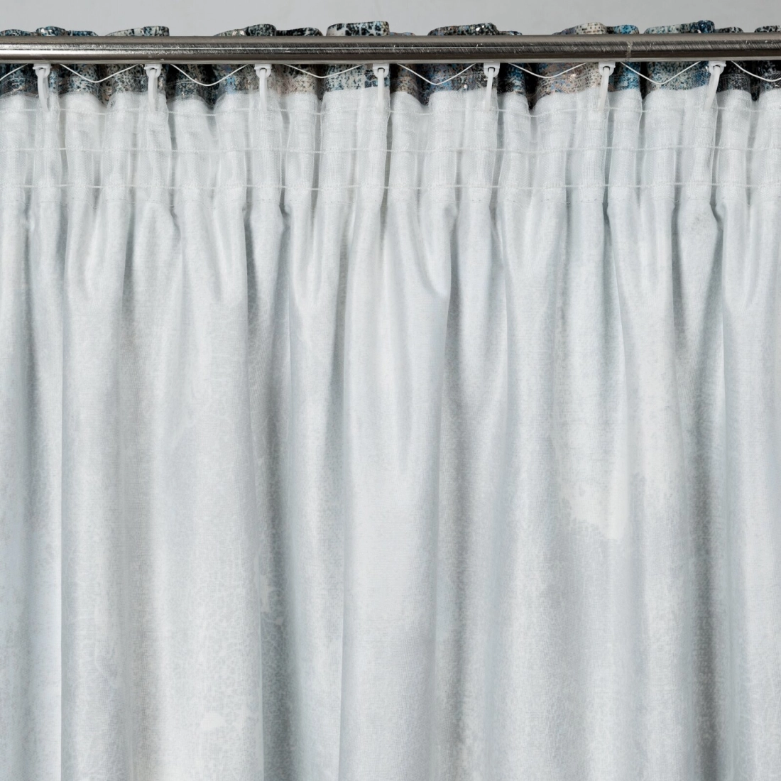 Záves 140x270 cm zamatový tyrkysový, tmavomodrý na riasiacu pásku ESTER